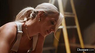 blonde mia's erotic obsession deepens with cowgirl riding and pussy licking