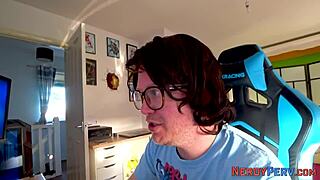 Innocent British Amateur Tricked into Handjob and Messy Facial Cumshot