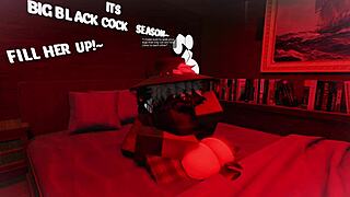 boldly stretching this femboy's tight hole with my massive cock while pounding deep!