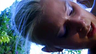 damn this cute blonde slut sucks cock so good then rides it tight and wet till orgasm