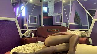 amateur couple switches from front pussy pounding to backdoor anal