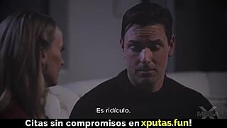 blonde big tits babe sucks cock then takes creampie!!