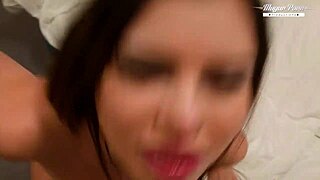 cassie fire drops by my crib bends over for blowjobs doggy rides and cum swallows all homemade