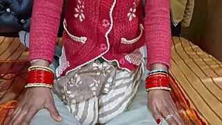 romantic malayali couple strips traditional nightwear for anal creampie home fuck