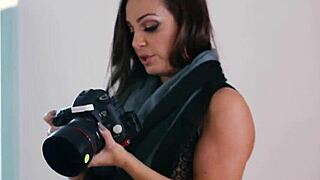 i can't stop fingering this pretty lesbian model's dripping wet pussy during our lingerie photoshoot