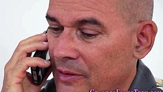 curious teen tempts experienced older man into intimate encounter