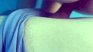 imagine risking it all poolside, licking petite 18+ tight shaved pussy before rough public fuck