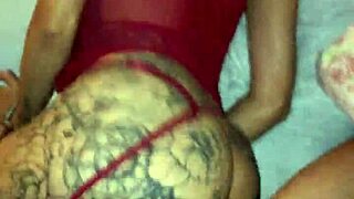 a hot morena's throat stuffed deep with thick cock while bent over moaning wildly