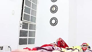 minha madrasta kneels for deepthroat blowjob and cum swallow pov