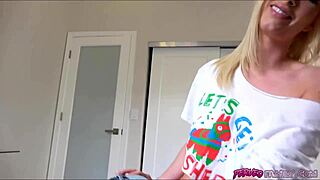 stepsis hasn't gotten laid in two weeks so she fucks stepbro pov