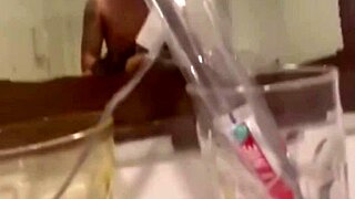 real myanmar couple fucks hard in bathroom creampie uncensored