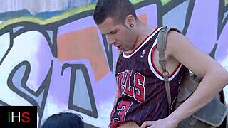 ever wonder how that shaved slut takes it outdoors deep