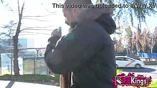 elena de la vega scouts the streets for her perfect match in public