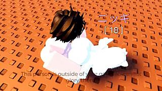 my heart races transando no roblox with condom in crossdressing bliss