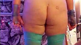 why's this hotwife steffi teasing her big pussy lips in lingerie photoshoot