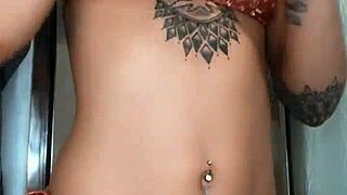 Skylarbonez Oils Big Tits In Louis Vuitton Bikini For Hardcore Tease