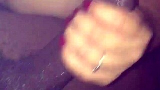 Sloppy BBW Latina Gags Monster BBC