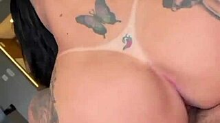 petite brazilian brunette bends for producer's huge cock in steamy casting doggy pov