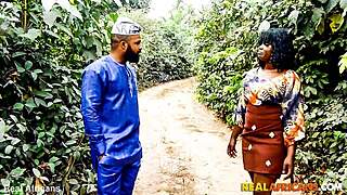 i ride this african stud's monster black cock through my hairy bush so tight an rough