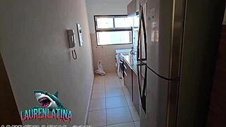 venezuelan milf lures you into steamy threesome with her lesbian friend