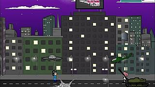 ALIEN ASSFUCK DILDO RIDE GOES WILD DEEP!