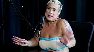 whoa this blonde babe gets oiled up after spilling her wild night regrets on camera