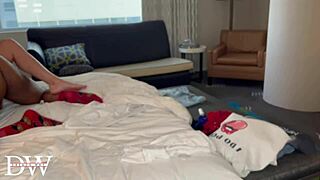 Qostiffy Fucks Massive Bull Cock Before Cuck Husband