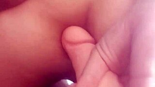 ripped clothes quickie with boyfriend's cock in wet pussy