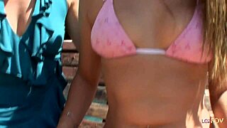 blonde mature lesbian convinces beautiful teen to spread legs for pussy eating 69 tribbing face sitting