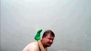 grandpa licks teen pussy legs on shoulders then pounds tight hole deep