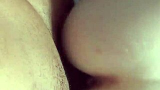 Thick REDHEAD AMATEUR gulps down homemade BBC monster cock in raw action