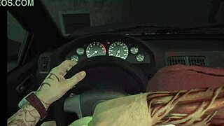 Street Hooker Sucks Cock Deep Then Swallows Huge Cum Load in Her Mouth