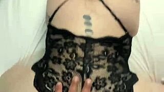 He pounds latina pussy while fingering tight ass