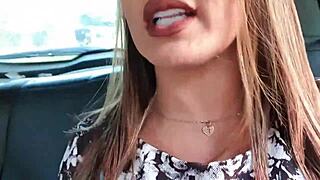 uber milf flashes big clit then anal fucks to motel cum explosion!