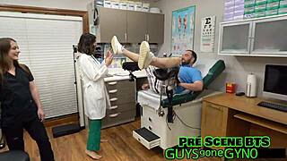 i can't resist mira monroe and aria nicole's feet fetish on this helpless patient gagging deepthroat