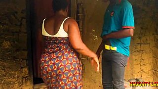 BBW Stepsis Patricia Gets Caught Riding My Huge Cock in Hut