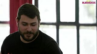 hey neighbor, wanna see these guys stroke their huge balls?