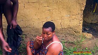 BBW Stepsis Patricia Gets Caught Riding My Huge Cock in Hut