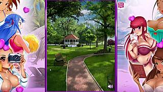 booty calls part 1 with naughty anime princess shaking big ass and tits!