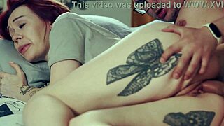 Step mom sneaks into step son's bed for secret nighttime play