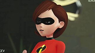 WATCH ELASTIGIRL SUCK MASSIVE COCK IN HD BLOWJOB ANIMATION BY REDMOA!