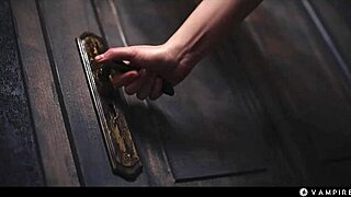 Blonde Cutie Ashby Hypnotized into Brunette Vampire's Wet Pussy Slave