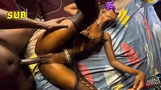 two slim sexy teen 18+ babes dance lingerie then take big black cocks doggystyle pov foursome tight pussies