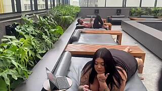 bbw latina gulosa takes every inch of that monster cock and begs for more