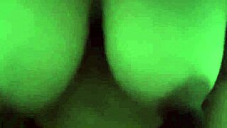 Chubby latina housewife in lingerie teases with big ass and tits before riding cock cowgirl and doggystyle