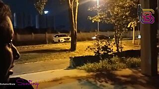 Brazilian Prostitute With Big Ass And Tits Sucks Monster Black Cock In Brasilia