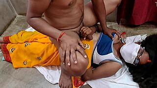 first time 18yo indian stepsis gets fingered then hardcore fucked by bhabhi