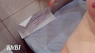 Redhead explodes in intense blowjob orgasm