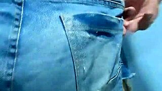 Married Man Teasing Wife's Shorts Playfully