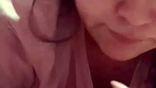 Rica eagerly sucks Rick's cock in intense oral session